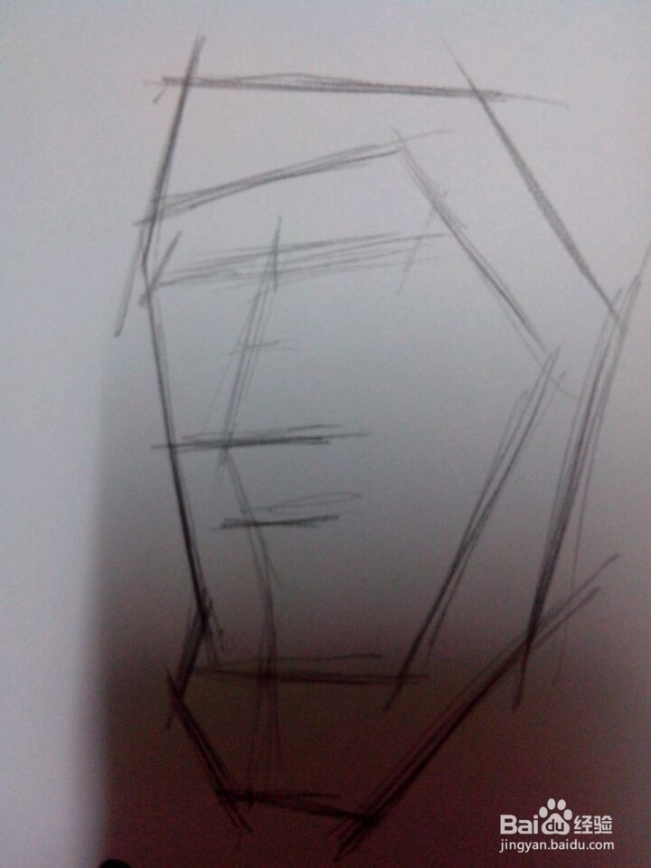 简单的石膏象绘画