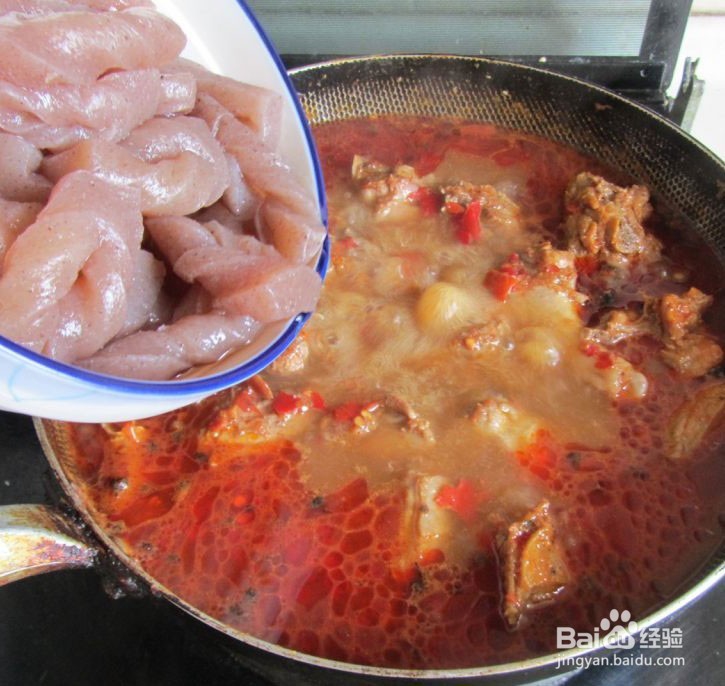 魔芋烧鸭的做法