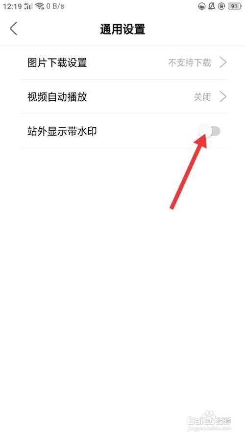 绿洲怎么设置站外显示带水印