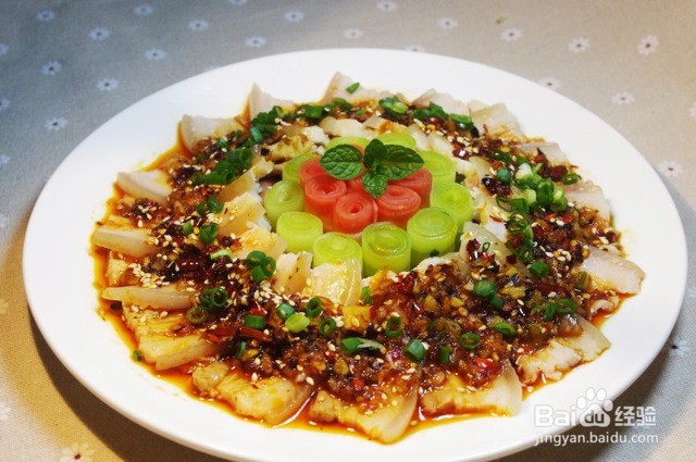 蒜泥白肉的做法