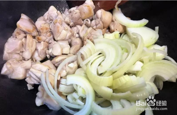 黑胡椒洋葱鸡腿的做法