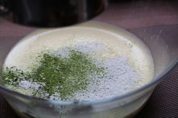 薄荷抹茶椰蓉蛋糕