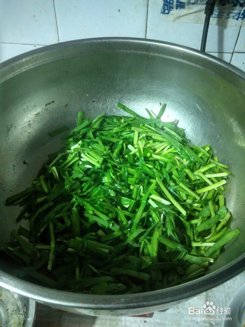 简单之鸡蛋炒韭菜