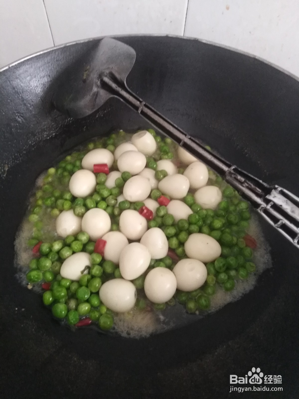 碗豆如何炖鹌鹑蛋