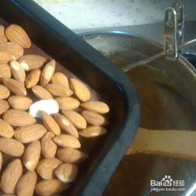 营养美味的杏仁牛奶硬糖