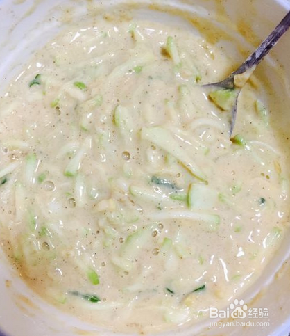 在家制作西葫芦饼技巧方法