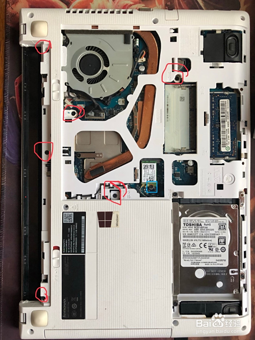 联想g40-80m,拆机,硬件升级,清灰,换硅脂
