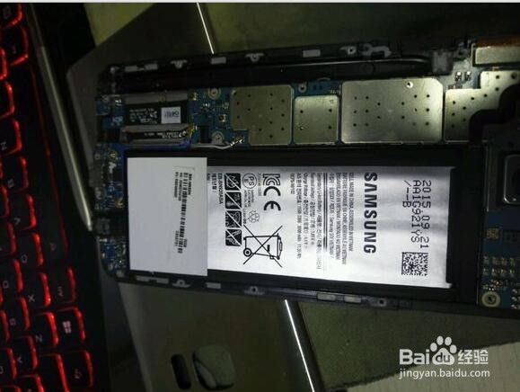 三星note5换电池教程