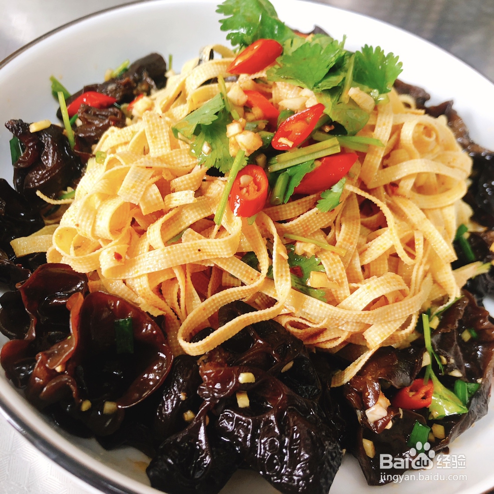 教你怎么做拌千张豆腐皮