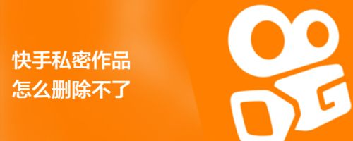 快手私密作品怎么删除不了