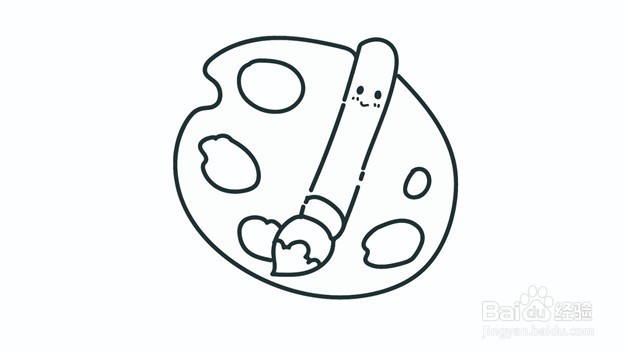 调色盘怎么画才好看