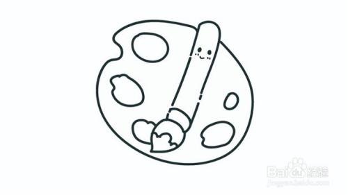 调色盘怎么画才好看