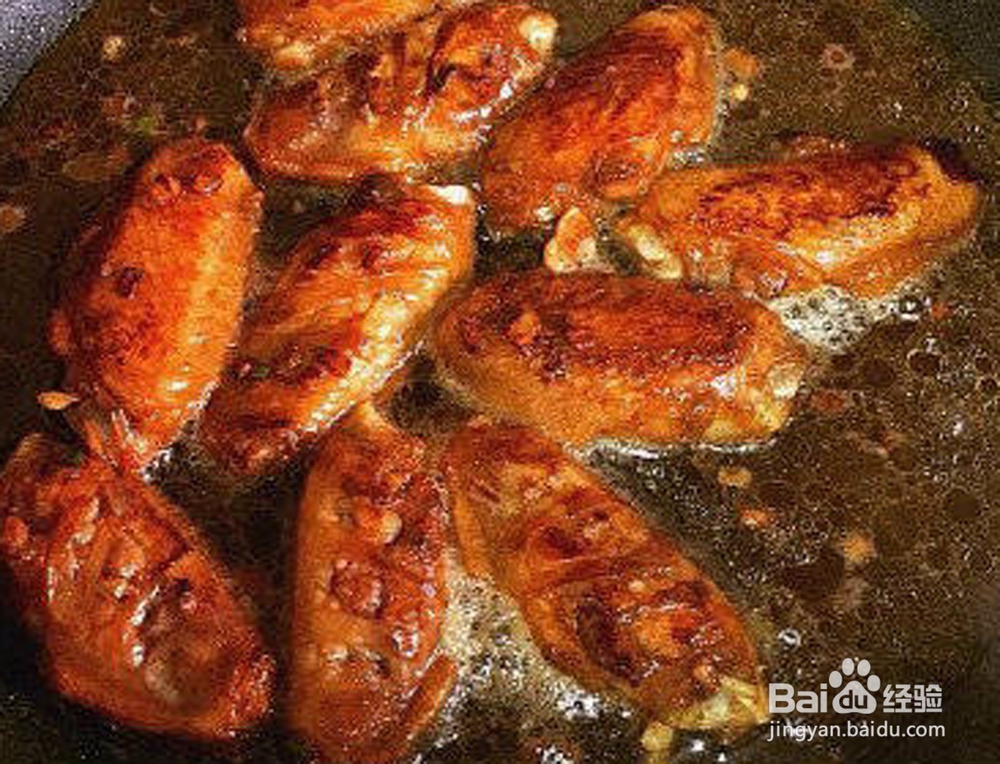 味道极棒的可乐鸡翅