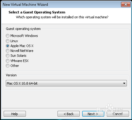 vmware workstation怎么安装苹果系统虚拟机