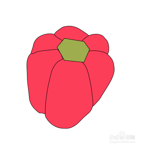 怎么画辣椒的简笔画