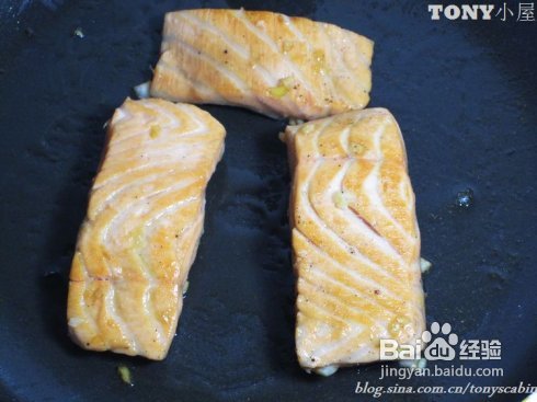 煮夫教你在家也能做出顶级西餐-----蜜煎柠香三文鱼