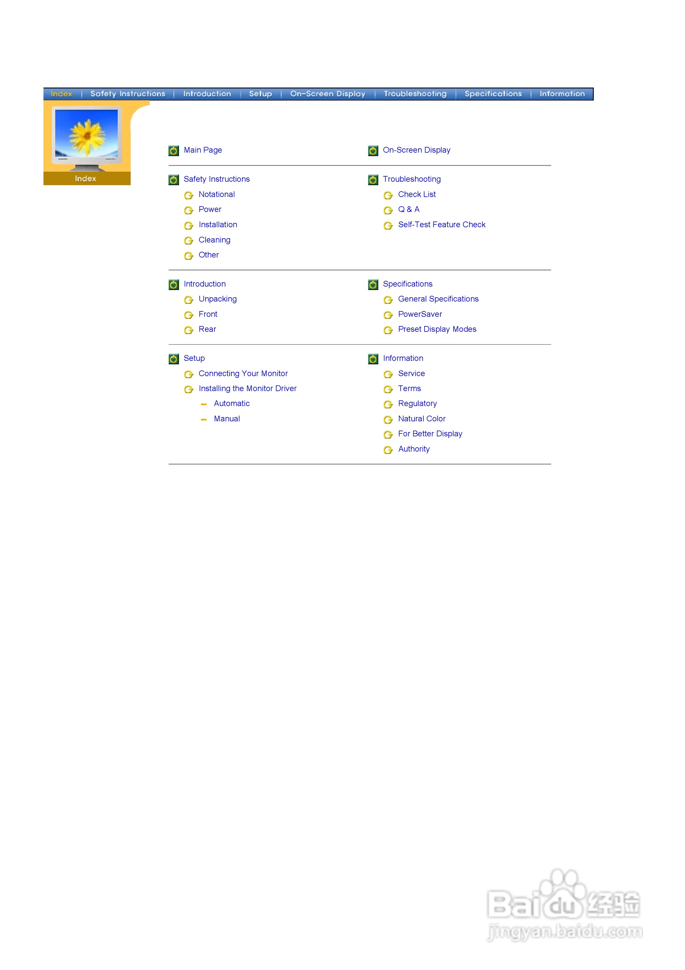 三星171P液晶显示器使用说明书:[1]