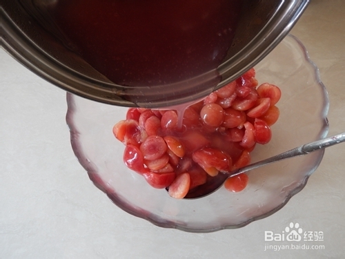 如何制做樱桃果馅