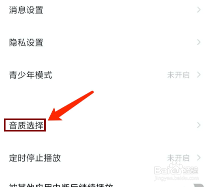 荔枝app怎样设置在线播放音质