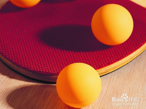乒乓球胶皮灌油步骤