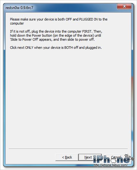 不完美越狱iPhone在Windows下的快速辅助