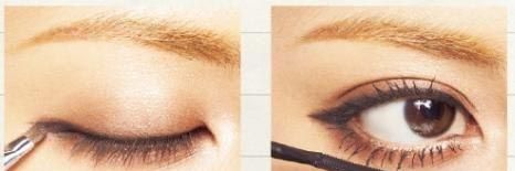 日系非主流无辜大眼妆