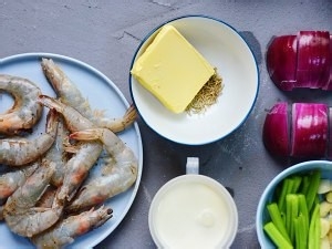 奶油香料炖大虾的美味做法