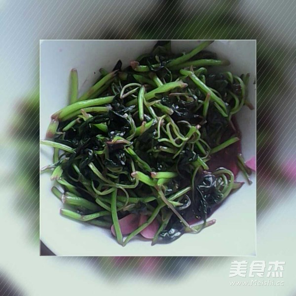 蒜蓉苋菜的做法