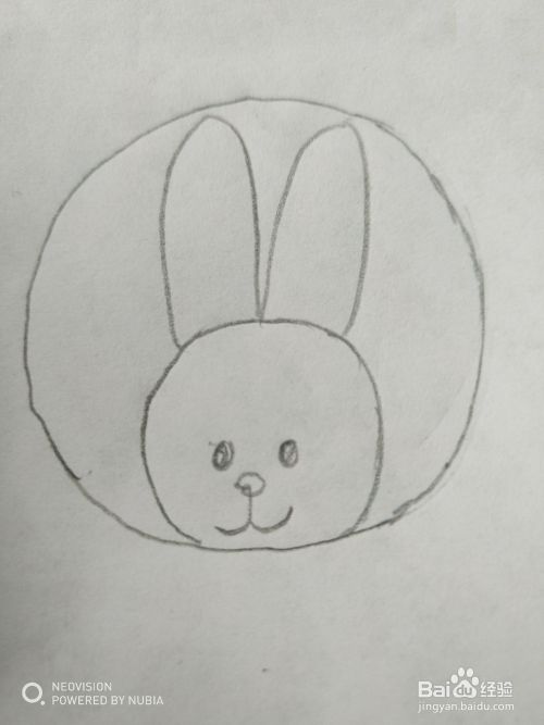 怎么画萌萌的小兔子