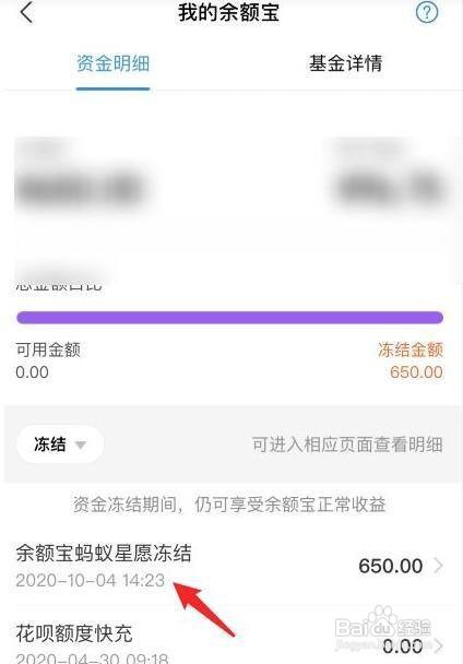 支付宝余额宝冻结资金如何解开？