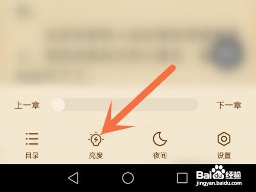 掌阅怎么设置屏幕亮度