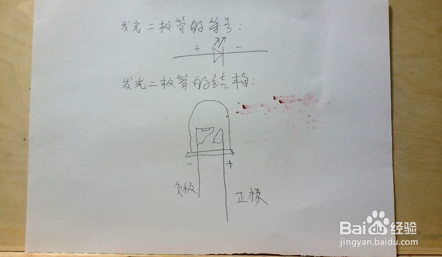 发光二极管怎么画