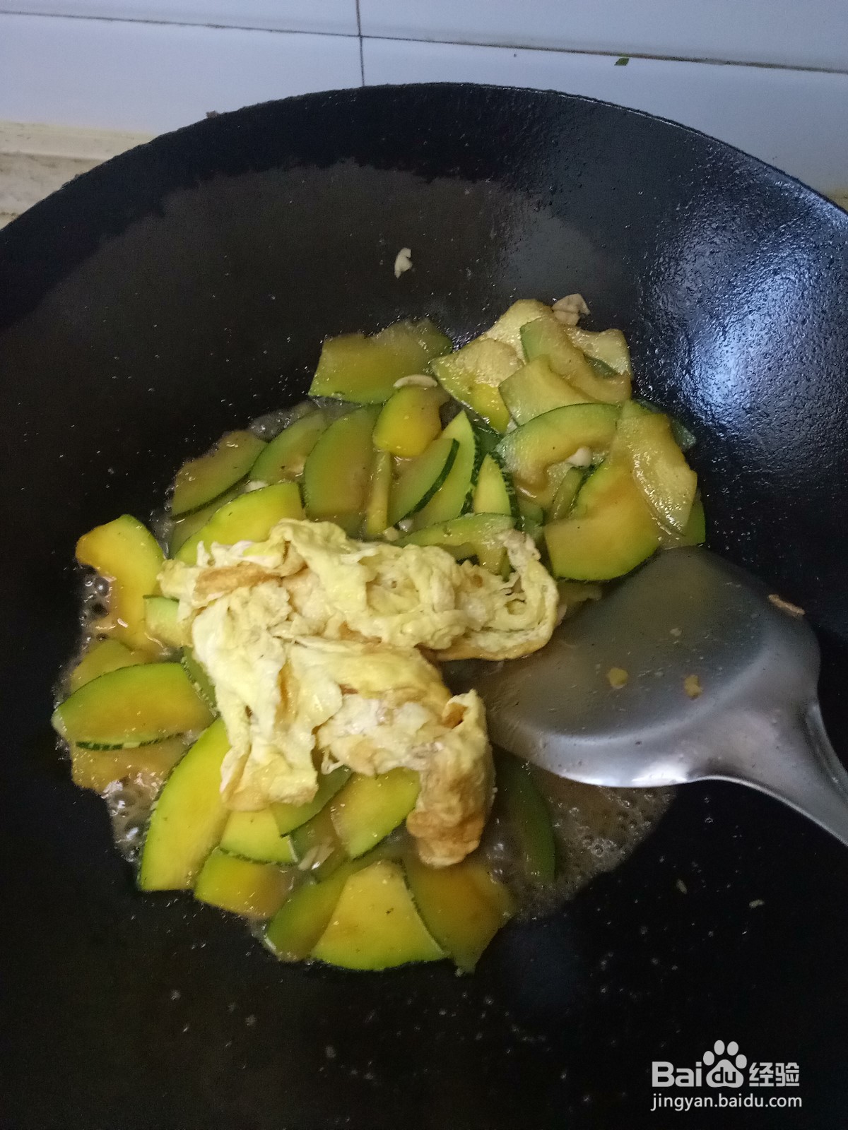 鸡蛋炒嫩南瓜