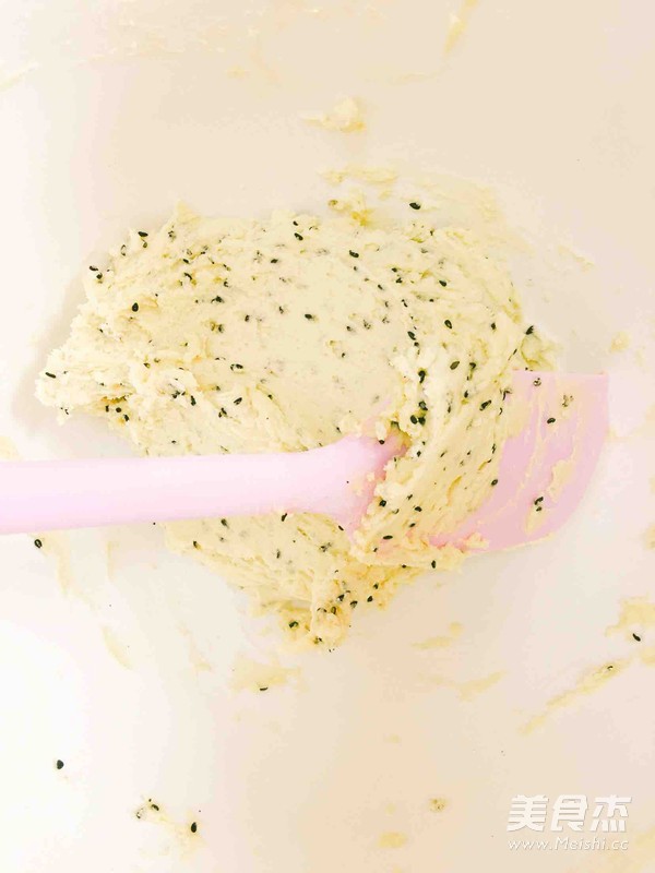 黑芝麻曲奇饼干