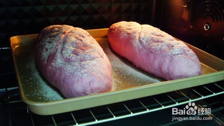 健康美味的主食-紫薯软欧包