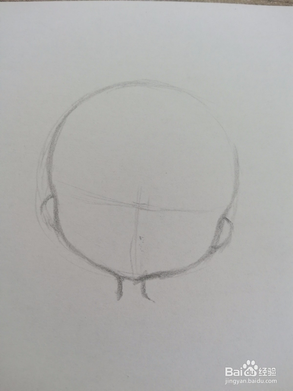 Q版动漫人物脸颊和五官的画法教程