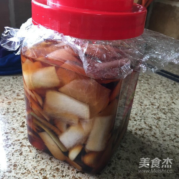 开胃小菜—脆爽萝卜片
