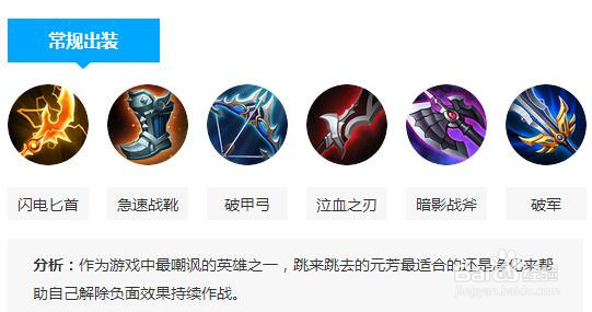 王者荣耀李元芳大神出装?王者荣耀李元芳怎么玩?