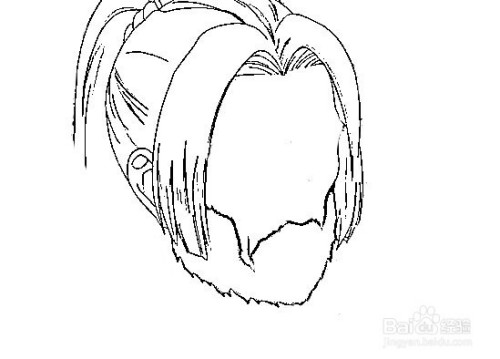 简笔画-如何画q版人物石纪元黑曜的简笔画