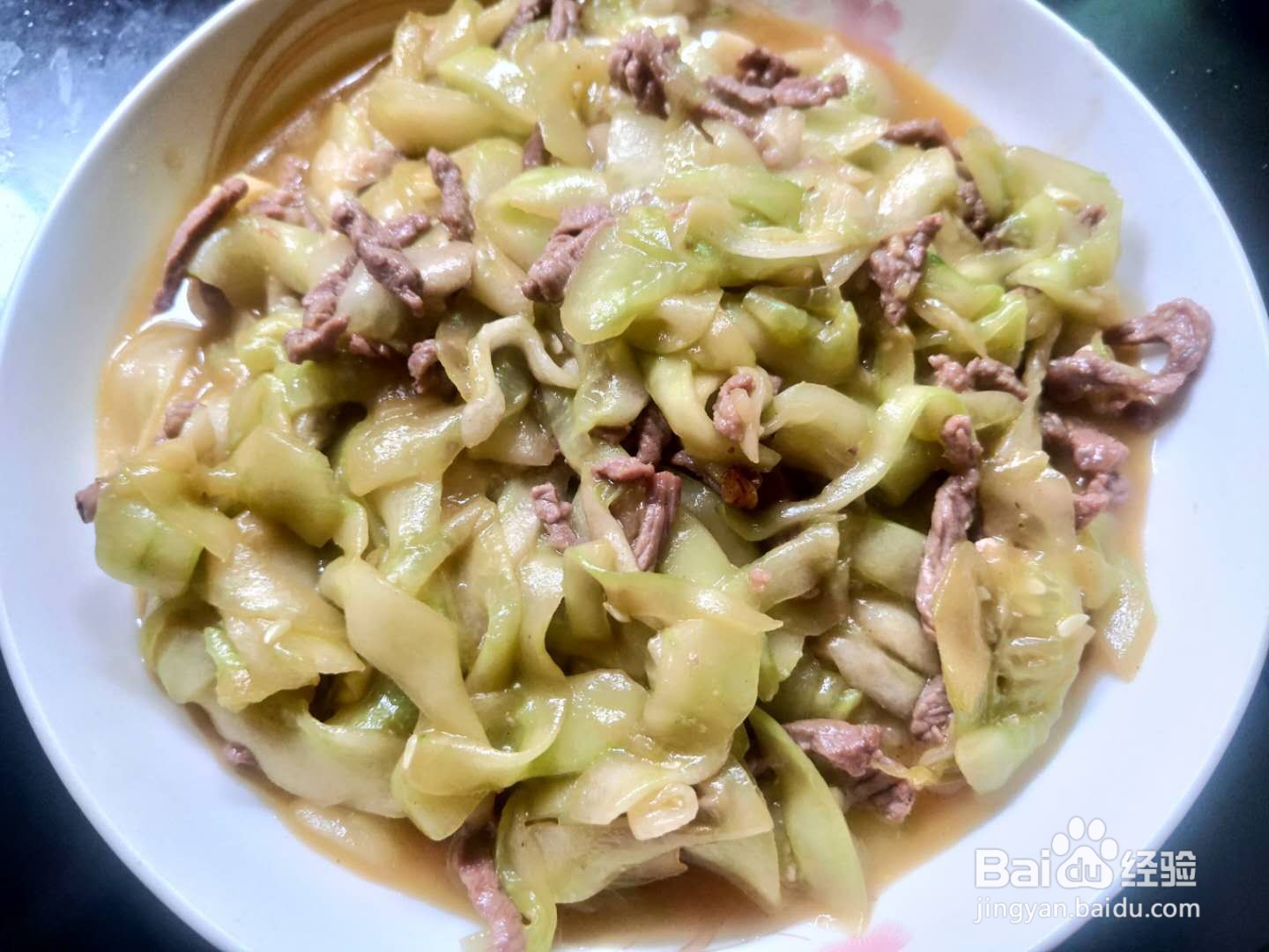 黄瓜炒肉丝---养生菜系列