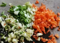 粉蒸茼蒿的做法