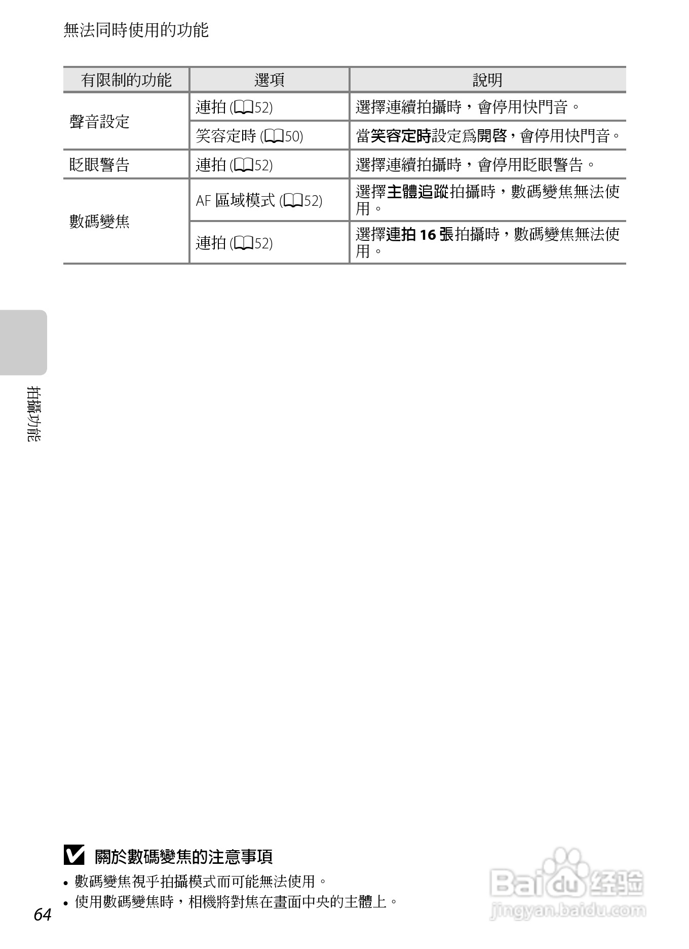 尼康COOLPIX AW100数码相机使用说明书:[9]