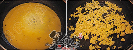 蒜味蛋炒饭的做法