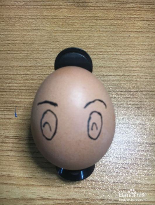 如何简单在鸡蛋上面画画