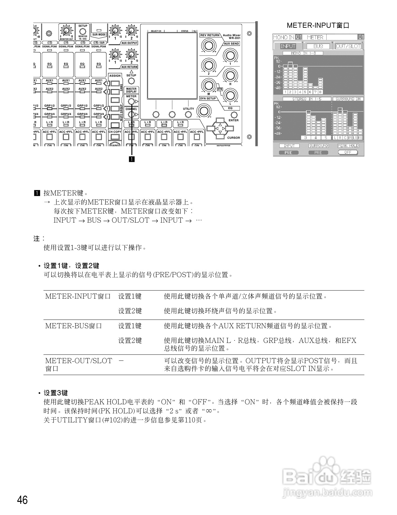 松下WR-D01数字式凋音台使用说明书:[3]