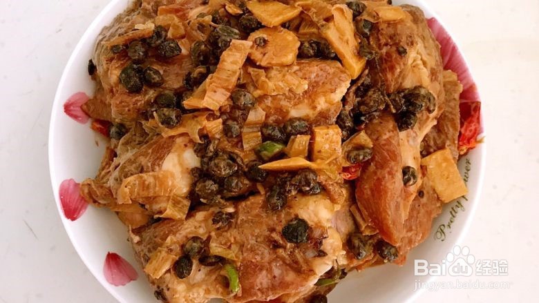 中国传统特色佳肴-豉香蒸排骨