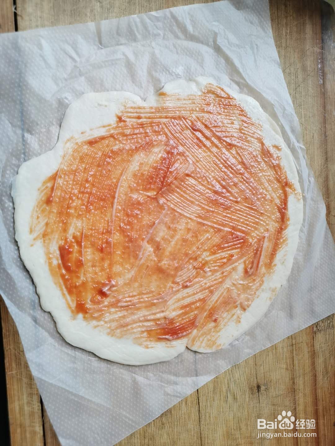 手抓饼肉松卷