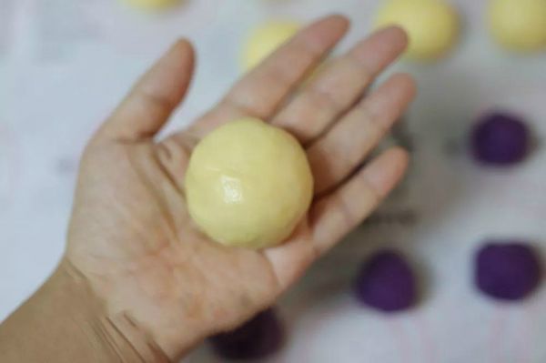 香甜软糯的紫薯华夫饼