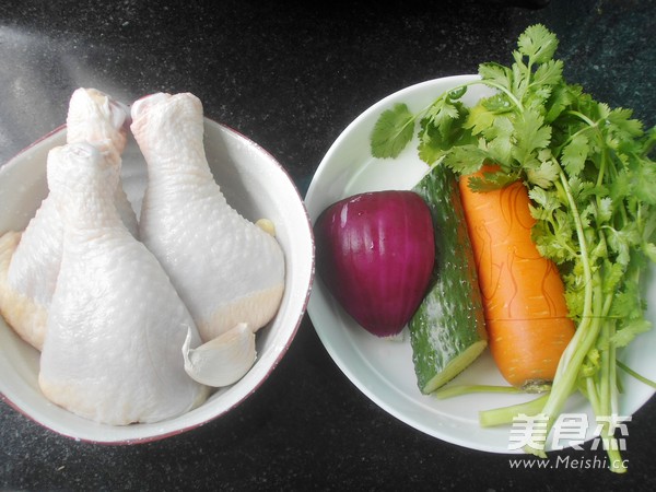 烤鸡肉沙拉的做法