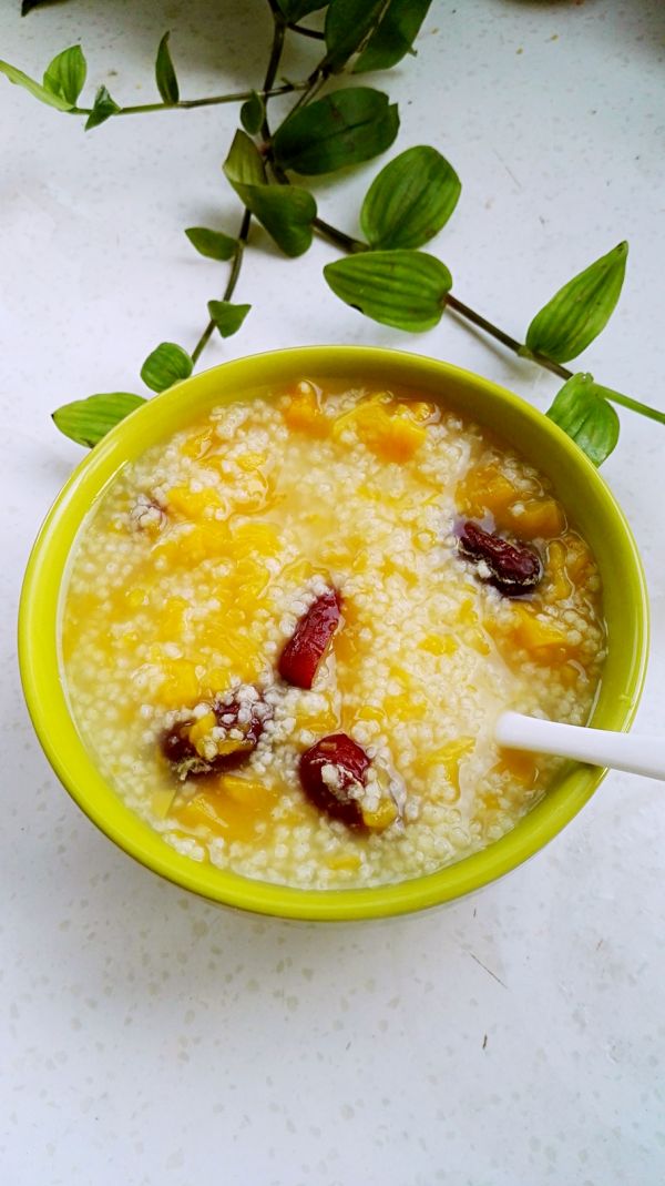 红枣南瓜小米粥